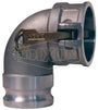 200DA-90AL - Dixon Type DA 90° Elbow Adapter x Coupler