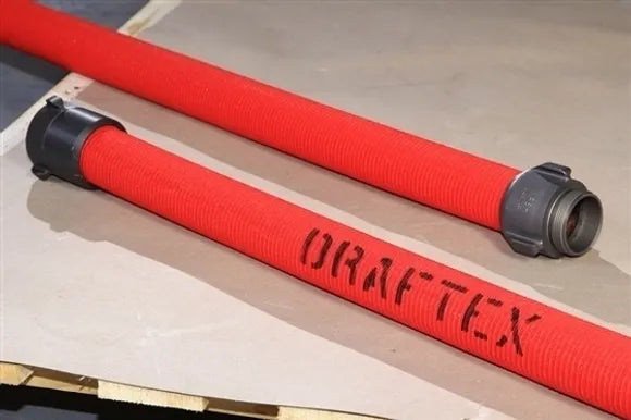 2" X 10' Draftex Suction Hose