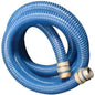 2" X 10' Blue PVC Suction Hose W/ NPSH Ends