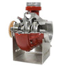 The WATERAX B2X pump end is optimal for moving large volumes of water. It can be instantly coupled to a BB-4 engine with the same coupling system. This practical versatility reduces overall inventory requirements, carrying weight capacity, and pump downtime in the field. It is the ideal pump end for high volume remote watering, high volume brush truck and Slip-On units, for municipal pumping operations, and as for uphill tandem pumping operations.