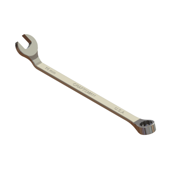 R-906M WRENCH , BOX & OPEN END 10MM