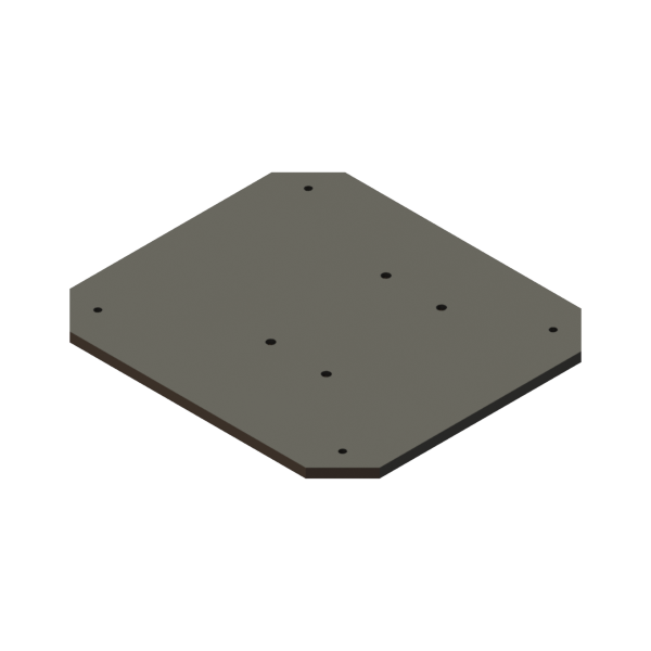 A-7435 MOUNTING BOARD FOR MINI-STRIKER, HDPE - Flash Wildfire Services