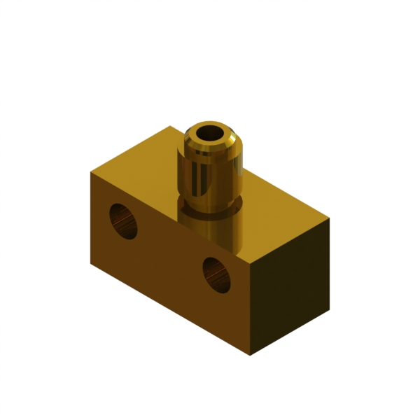 A-7288 FUEL BLOCK FOR MK-3-WP BRASS