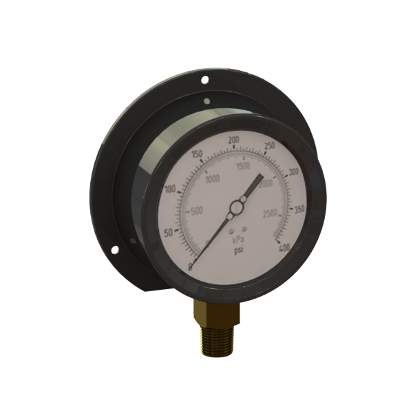 A-2392 PRESSURE GAUGE (DRY) 0-400 PSI