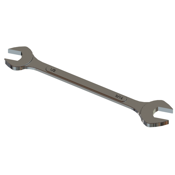 R-910WRENCH - OPEN END 1/2" & 9/16"