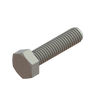 FAST-21 SCREW M6X1.0X25 HEX CAP ZINC