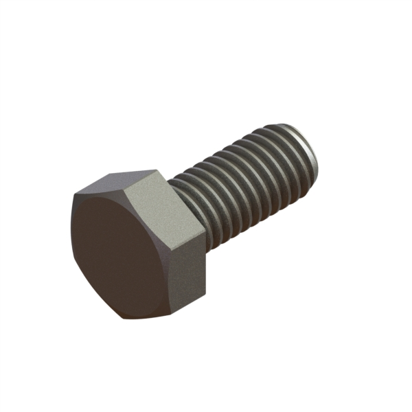 FAST-18 SCREW M6X1/0X14 HEX CAP ZINC