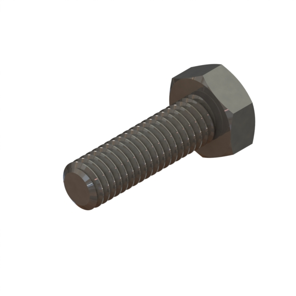 R-522 SCREW M6X1.0X20 HEX CAP ZINC DICHROMATE