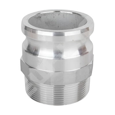 3" Aluminum Part F Camlock - Male NPT Adapter