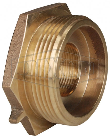 2 1/2" FNPT X 2 1/2" MNH BRASS