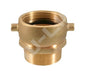 2" MALE NPT x 2" FEMALE NPSH BR SWIVEL