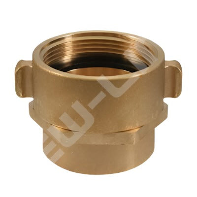 2" FEMALE NPT X 2-1/2" FEMALE NH/NST BRASS SINGLE SWIVEL