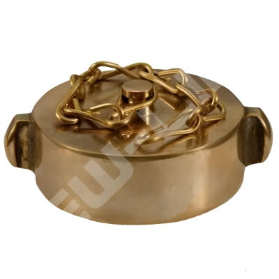 2.5"FEMALE BAT BRASS CAP