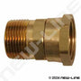 194-E BR 3/4" M NPT X SWIVEL F GHT