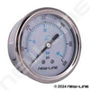 0-600LIQUID GAUGE 2 1/2" FACE & 1/4" LOWER MOUNT