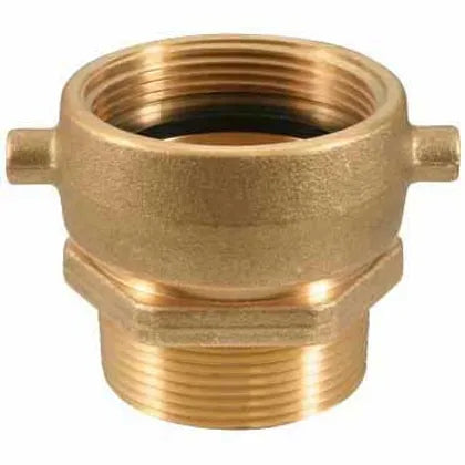 2" MALE NPT x 2" FEMALE NPSH BR SOLID