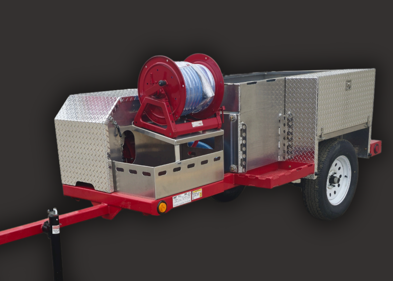 Single Axle 125 Gallon Trailer