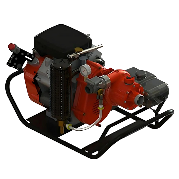 BB-4-23H HIGH-PRESS BB-4 FIRE PUMP, 4-STG, B&S23